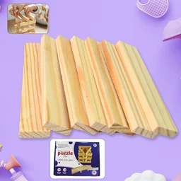 Wooden Pattern Puzzle – Brain Game for Kids & Adults | Puzzle Vista