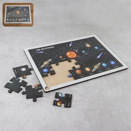 Wooden Peg Puzzle Board for Kids – Easy-Grip Educational Toy