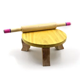 Wooden Roti Belan – Durable Dough Rolling Pin for Kitchen | Styleva