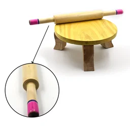 Wooden Roti Belan – Durable Dough Rolling Pin for Kitchen | Styleva