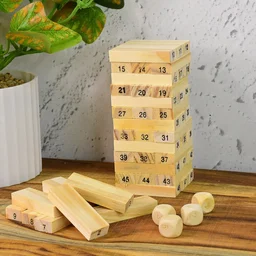 Wooden Stacking Game – Tumbling Tower Fun for Kids | BlissDolly