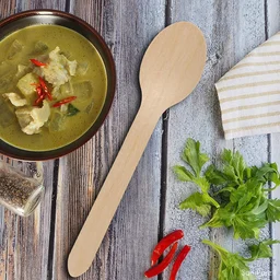 Wooden Tea Spoon 110mm – Eco-Friendly & Sturdy 30 Pcs Pack