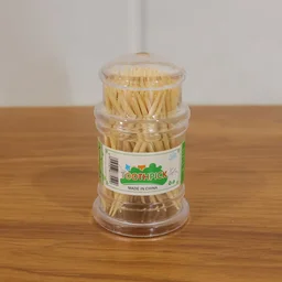 Wooden Toothpick Jar – Premium Hygienic Storage Pack