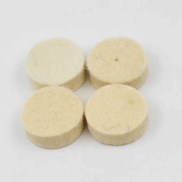 Wool Felt Polishing Pads – Rotary Tool Set (4 Pcs) | Wagtail