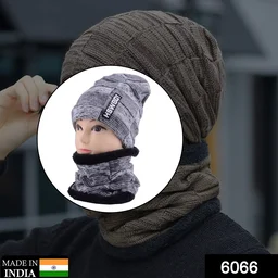 Woolen Beanie Scarf Set – Ultra Soft Winter Wear | GentCraft
