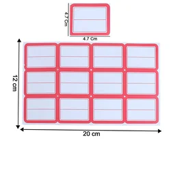 Writable Label Stickers – 50 Sheets Strong Adhesive for Easy Organizing