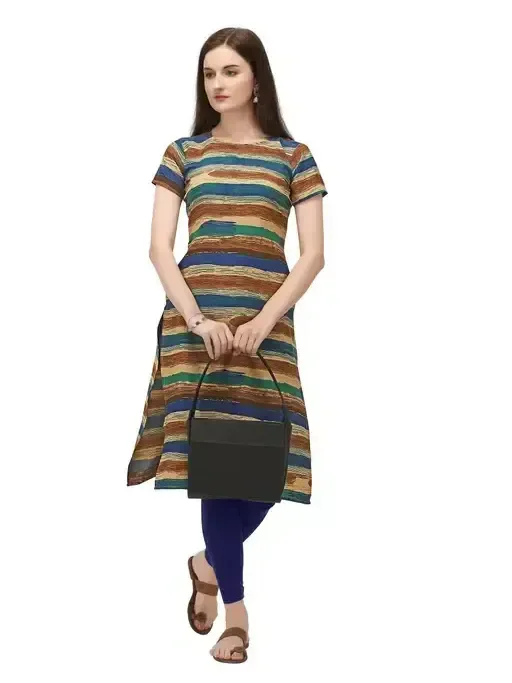 Women Printed Kurta Sy - L