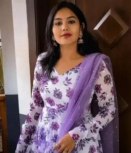 Pretty Fashionable Women's Kurti With Net Dupatta Mo - XL