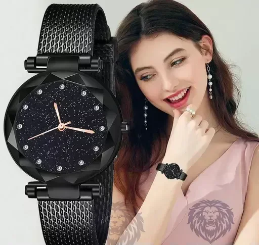 Magnetic Chain magnet strap with bracelet hand watch girls watch for women gift Mo