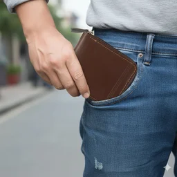 Zip-Around Card Holder Wallet – Compact High-Capacity Organizer