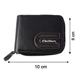 Zip-Around Card Holder Wallet – Compact High-Capacity Organizer