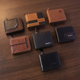 Zip-Around Cardholder Wallet – Secure Compact Design for Men & Women