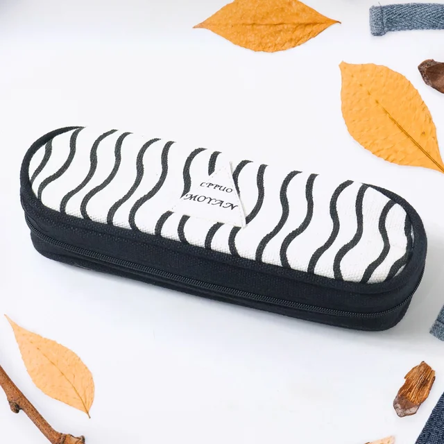 Zipper Pencil Pouch – Durable & Stylish Stationery Organizer (Mix Design)