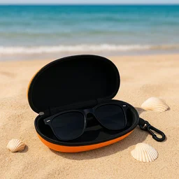 Zipper Sunglasses Case – Hard Shell Eyewear Protection | FERVENT