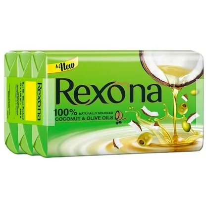 Rexona Coconut And Olive Oil Soap 3x150gm