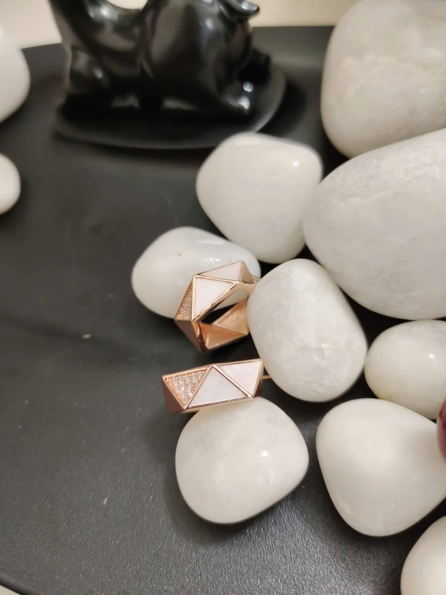 Rose Gold Tiny Hoops- Earrings