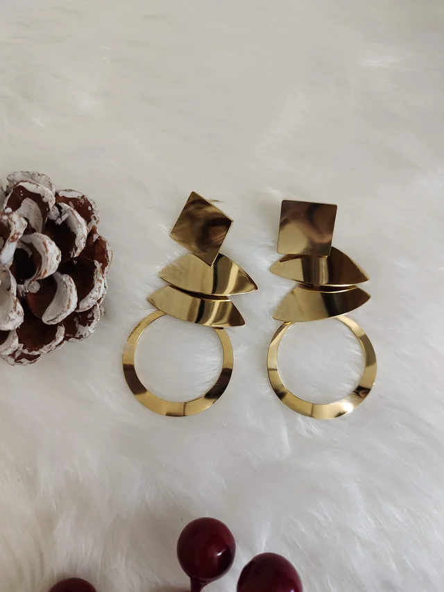 Geometry Shapes Danglers Earrings