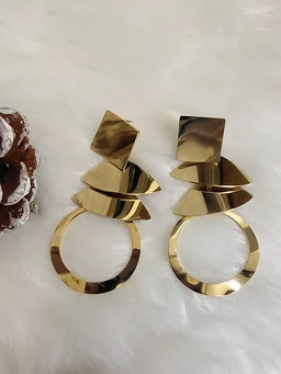 Geometry Shapes Danglers Earrings