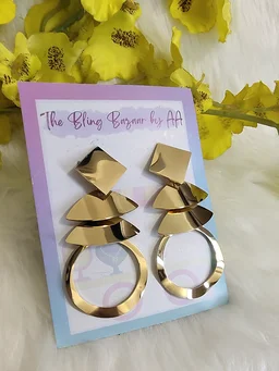 Geometry Shapes Danglers Earrings