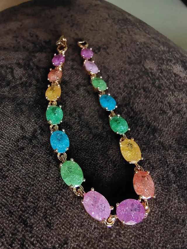 Multi Colour Stone Bracelet
