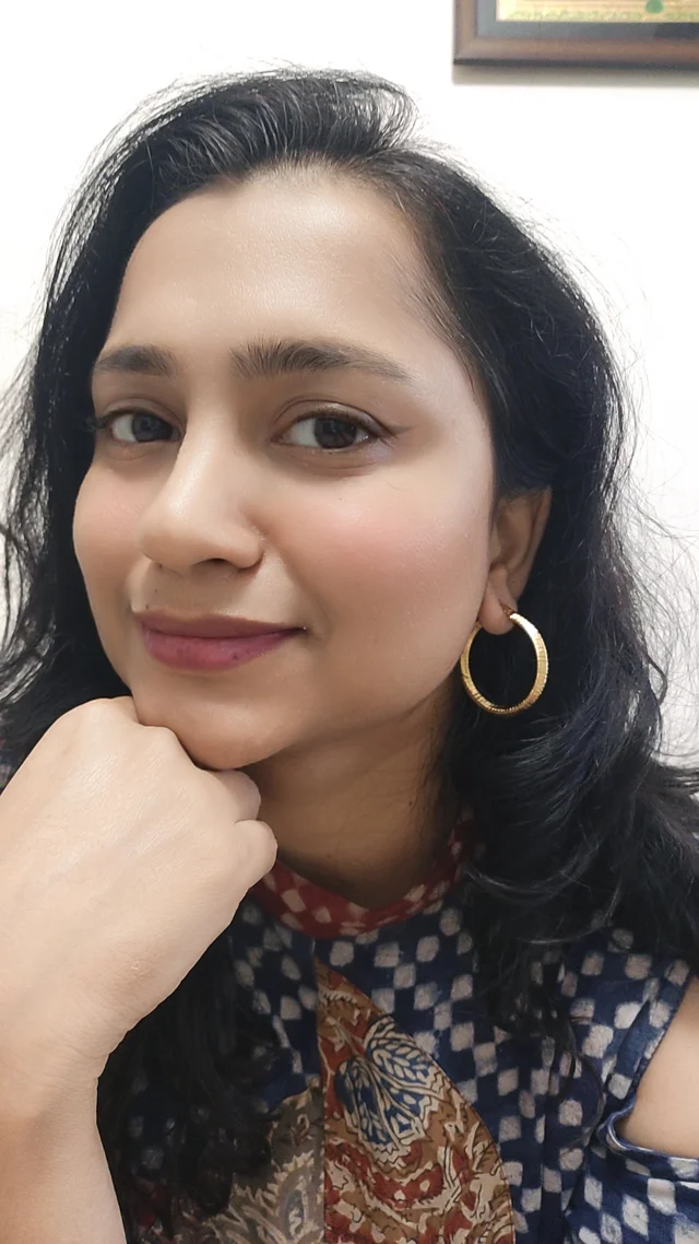Golden Medium Hoops- Earrings