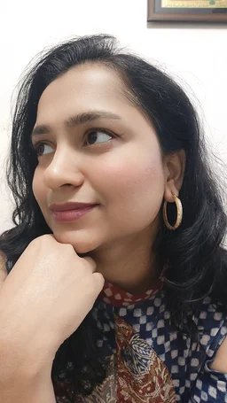 Golden Medium Hoops- Earrings