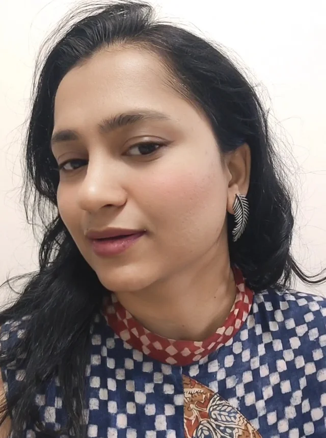 German Silver Replica Oxidised Replica Leaves Earrings