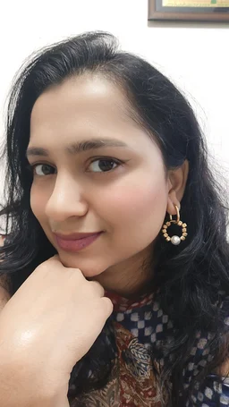 Vintage Style Round Pearl 18k Gold Plated Hoop Earrings