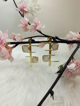 MOP C And D Drop Earrings