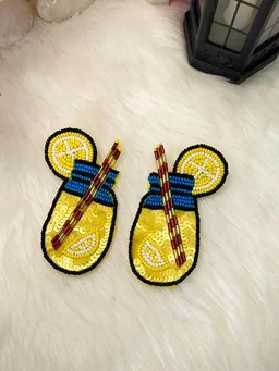 Lemonade Glass Earrings
