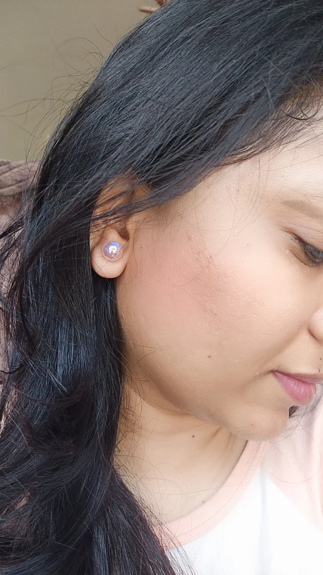 Pearl 2 In 1 Drop Earrings - Pink Pearl
