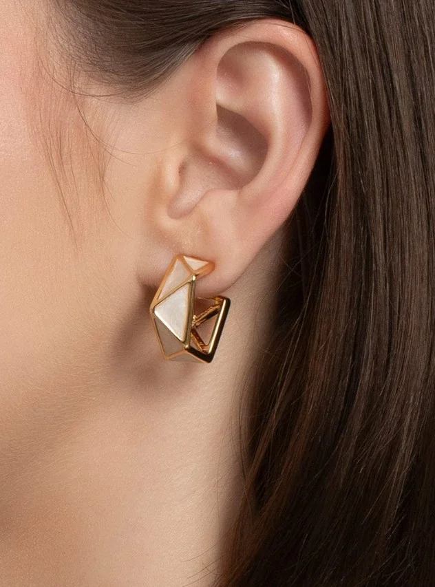 Rose Gold Tiny Hoops- Earrings
