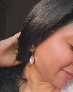 Mother Of Pearl Drop Earrings