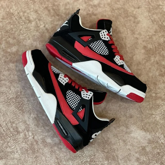 Jordan Retro 4 (Black & Red)