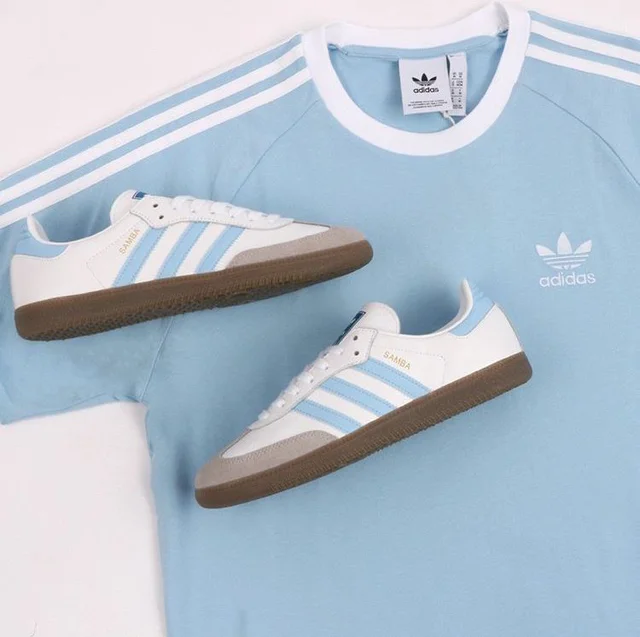 Adidas Samba White Sky