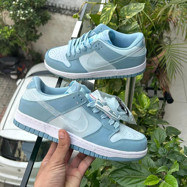Nike Sb Dunk Clear Blue Swoosh