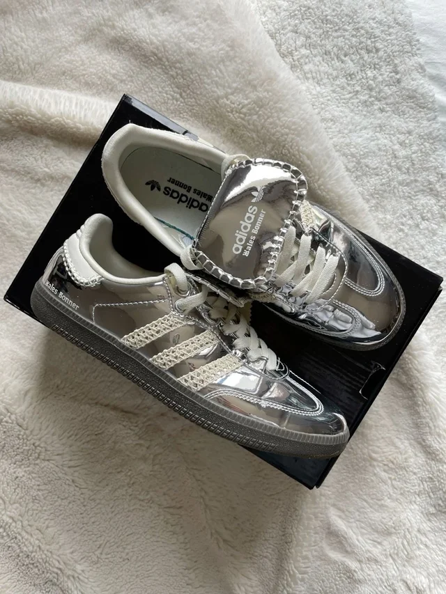 Adidas Samba X Wales Boner  Silver  