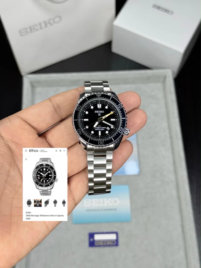 Seiko Prospex 1968 Heritage Diver’s GMT
