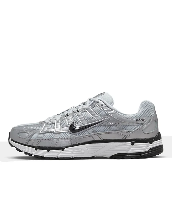 NIKE P-6000 METALLIC SILVER