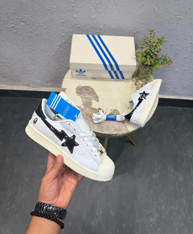 Adidas Original Superstar Bape