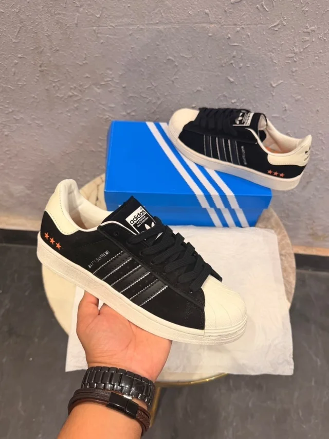 ADIDAS ORIGINALS SUPERSTAR MARTY SUPREME BLACK