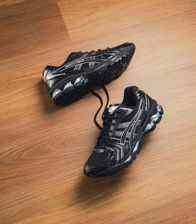 ASICS KAYANO 14 GEL BLACK SILVER