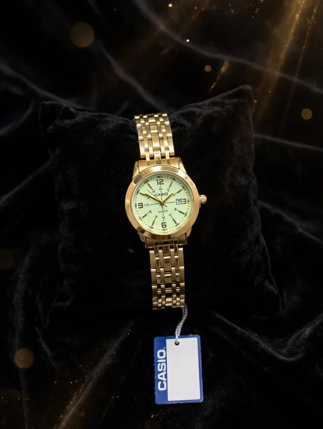Casio Small Round Quartz