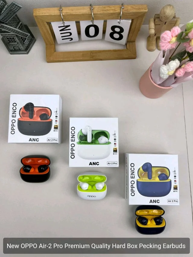 OPPO Air-2 Pro Premium Quality Hard Box Pecking Earbuds