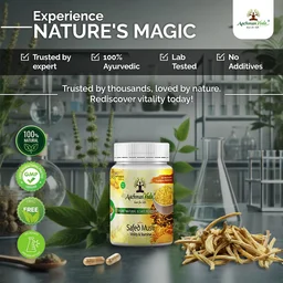 Aachman Veda Safed Musli Veg Capsules - 2