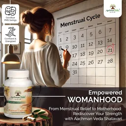 Aachman Veda Shatavari Veg Capsules - 4