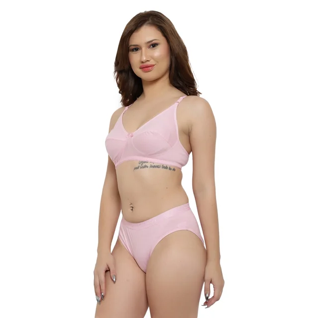 Women full coverage Bra panty set  