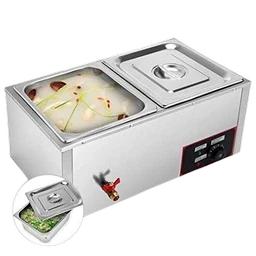 Commercial 2 Pan Electric Food Warmer | Rawat Impex