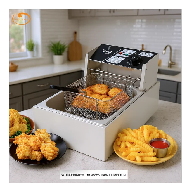 6L Commercial Electric Deep Fryer | Rawat Impex