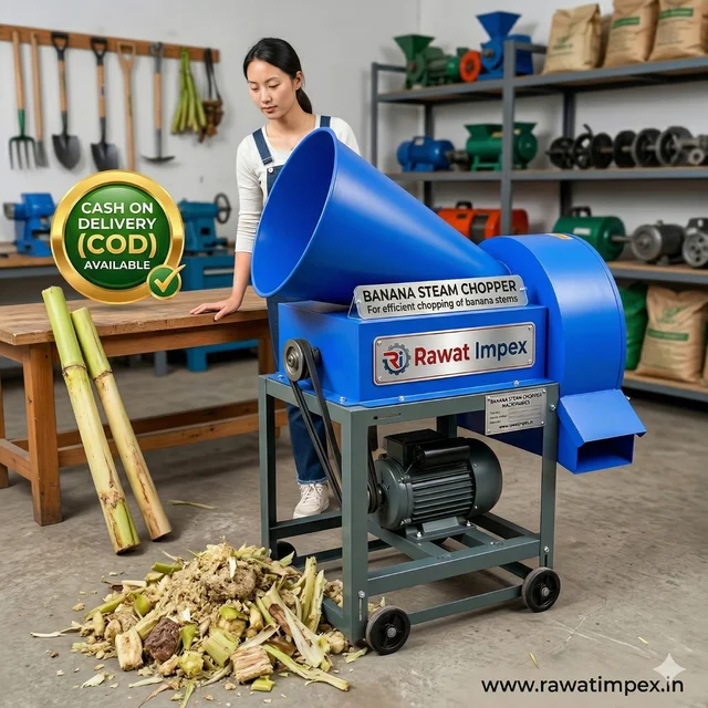 Commercial Banana Tree Shredder Machine | Rawat Impex